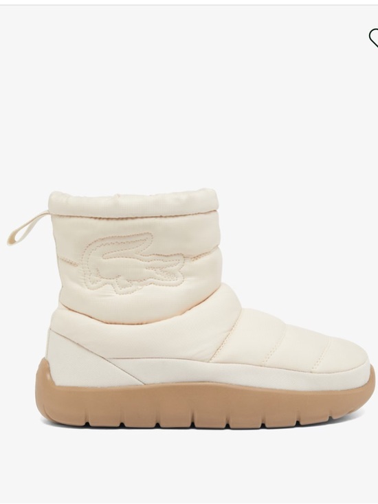 Lacoste Shoes - Lacoste Women's Serve Slipper Mid Bootie OFF WHT/LT BRW, size 8, NWT No box